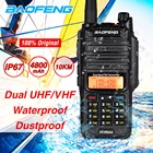 Новая Водонепроницаемая портативная рация BaoFeng UV-9R Plus 10 Вт UHF VHF Dual Band IP67 HF Transceiver UV 9R Ham портативное радио