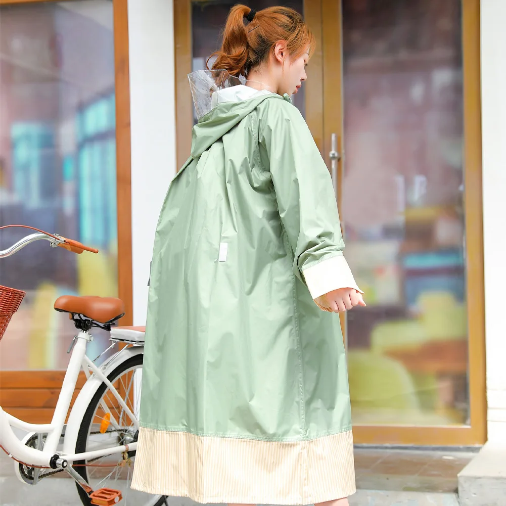 

Men Women Outdoor Waterproof For Adult Riding Travel Portable Fashion Reusable Hiking Camping Long Raincoat Zipper Fishing