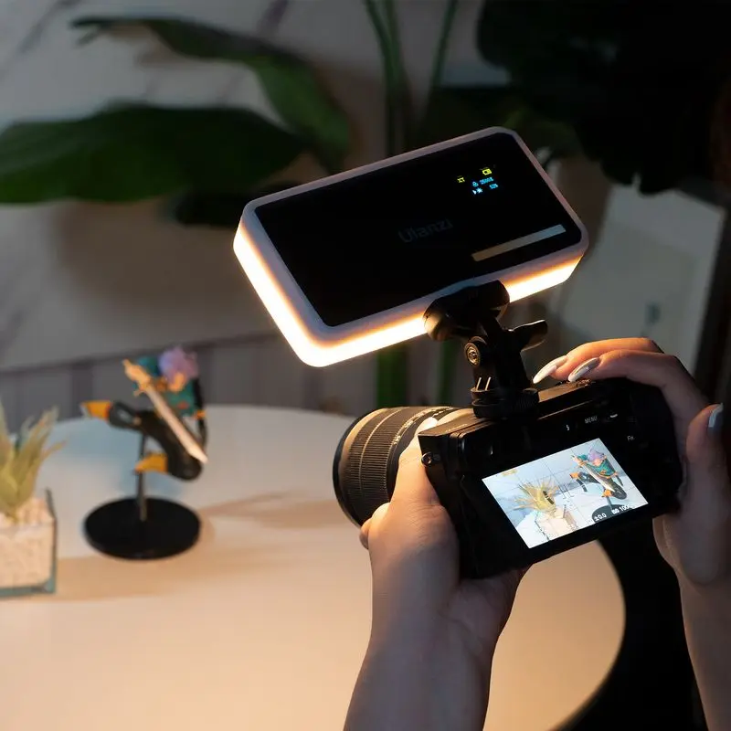 

Ulanzi VL200 Led Video Light Camera Lights Lamp For Photography Vlog Fill Light 2500K-9000K With Soft Diffuser 5000mAh Type-C
