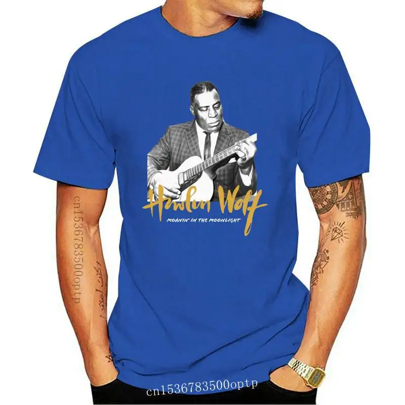 

New Howlin Wolf Moanin in the Moonlight T Shirt Vintage Style Lightweight