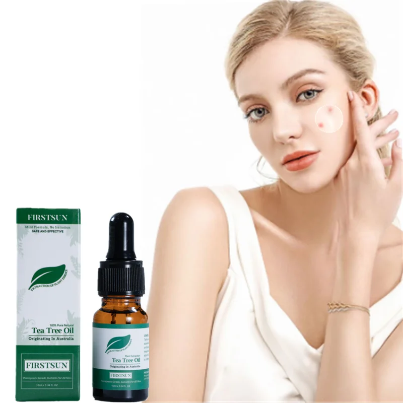 

Natural Tea Tree Acne Eliminating Essence Imprint Fade Acne Treatment Anti-aging Brightening Repair Facial Skin Care