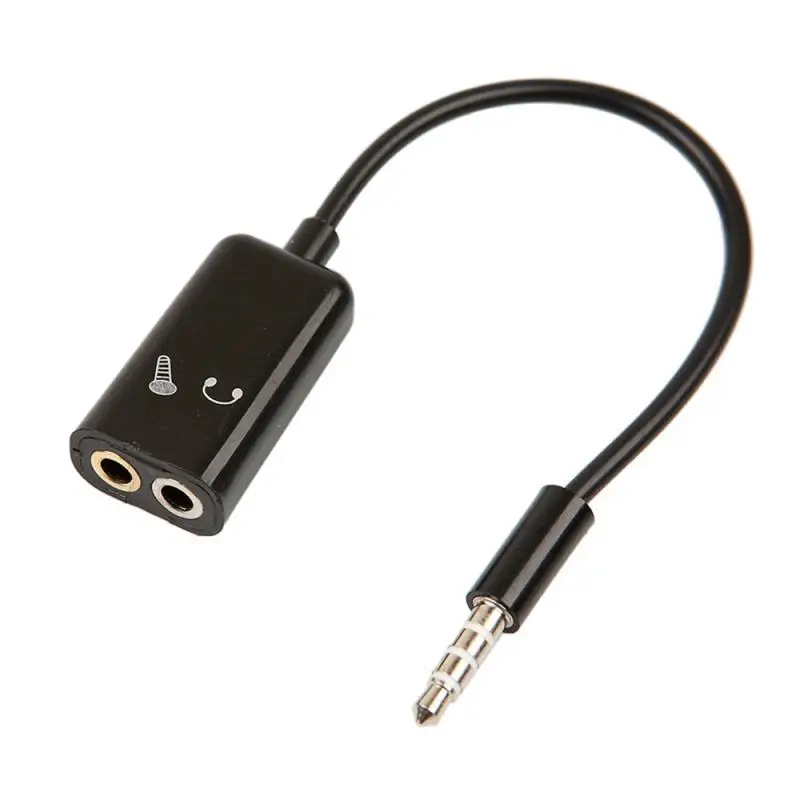 

Mini Audio Splitter 3.5mm Jack Male To 2 Female 3.5mm Stereo Cable Adapter For Earphone Headphones Mobile Phone PC Laptop