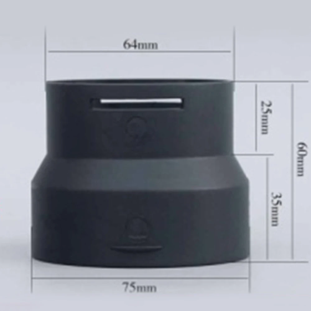 

1PC Outlet Adaptor Converter 251226890050 Black Plastic New High Quality
