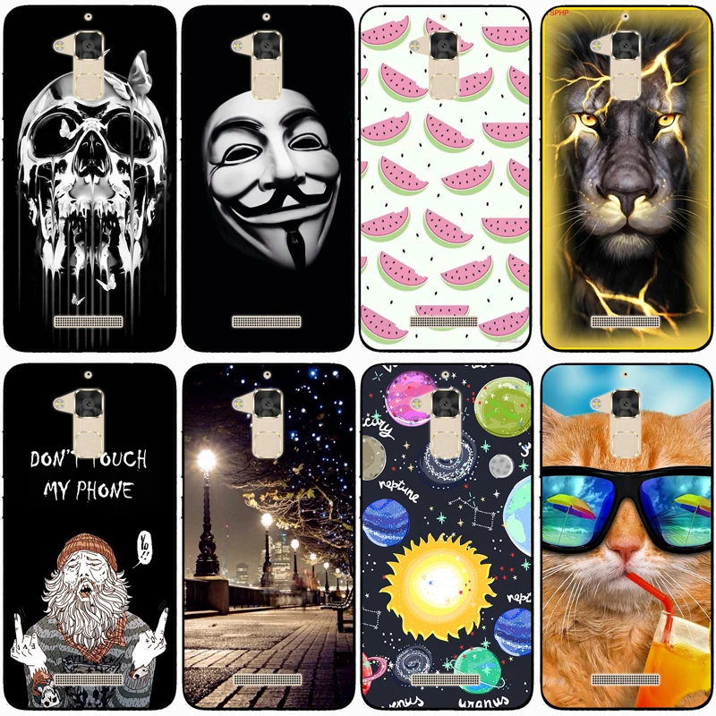 Модный мягкий силиконовый чехол из ТПУ для ASUS ZENFONE 3 Max ZC520TL X008D, чехол для телефона Zenfone 3 Max, милый мультяшный чехол