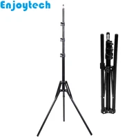 49cm 190cm foldable aluminum stands tripod with 14inch screw for camera led flash lamp photography lighting soft box