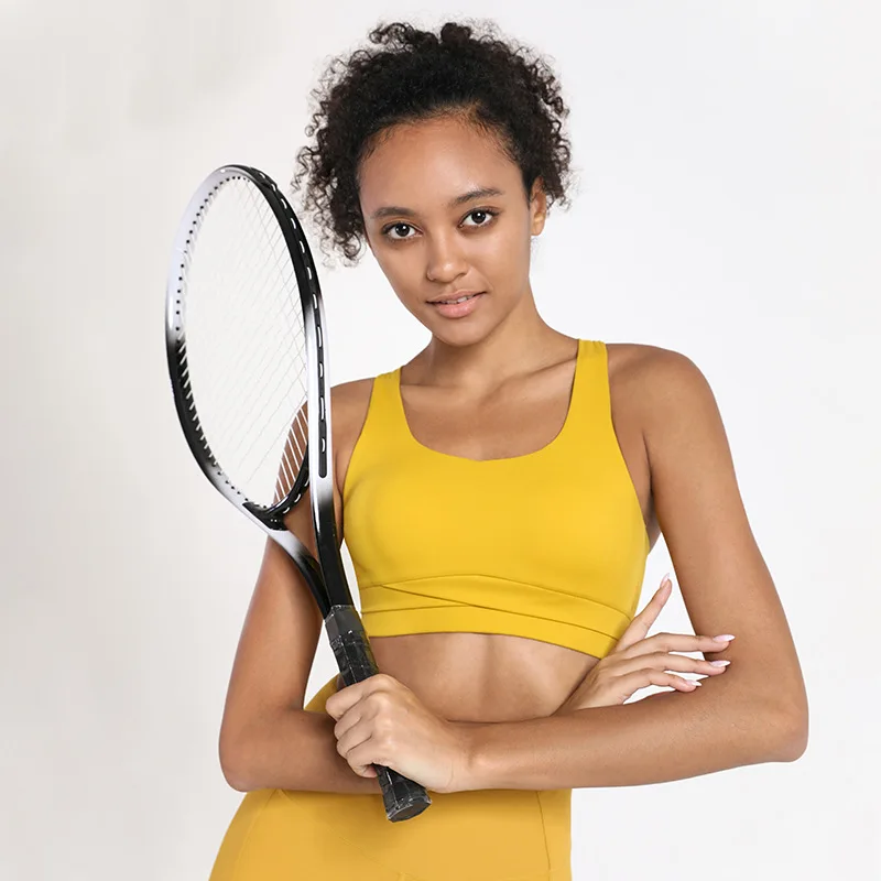 

Women Sports Bra Gym Running Without Bones Yoga Tops Female Clothing Push Up Seamless Bra Active Wear High Impact Sexy Lingerie