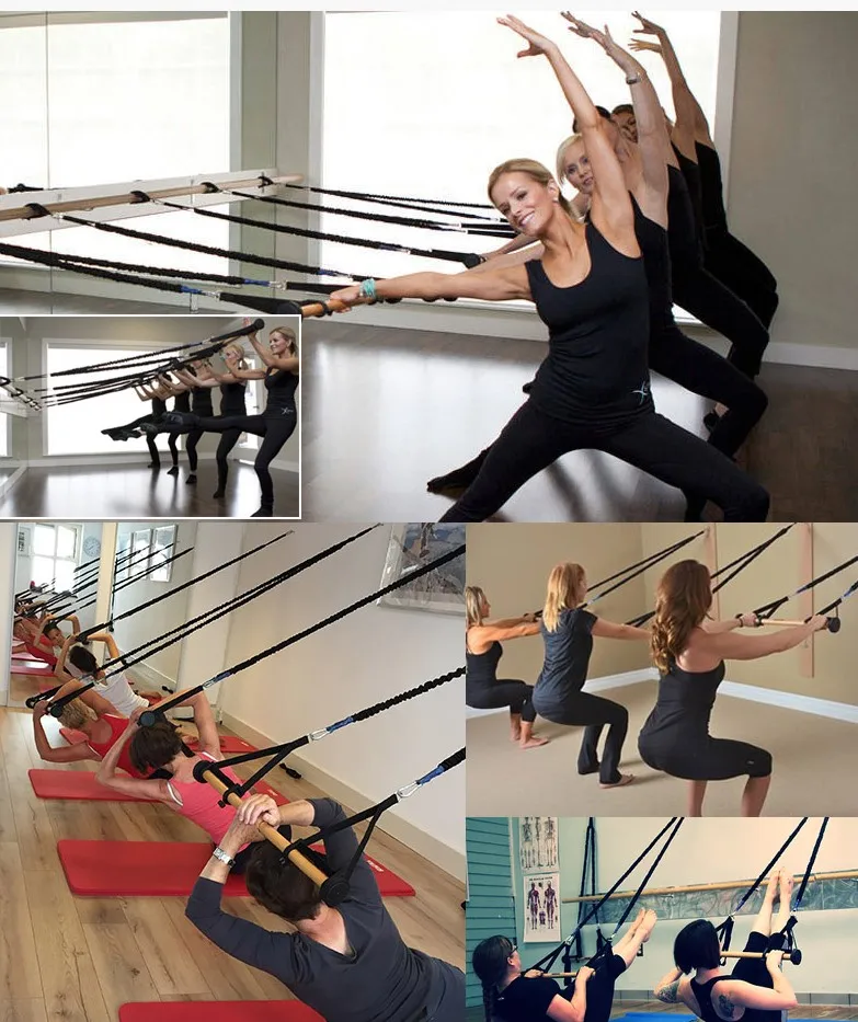 Спортивные Эспандеры для пилатеса йоги базовый комплект упражнений | Спорт и