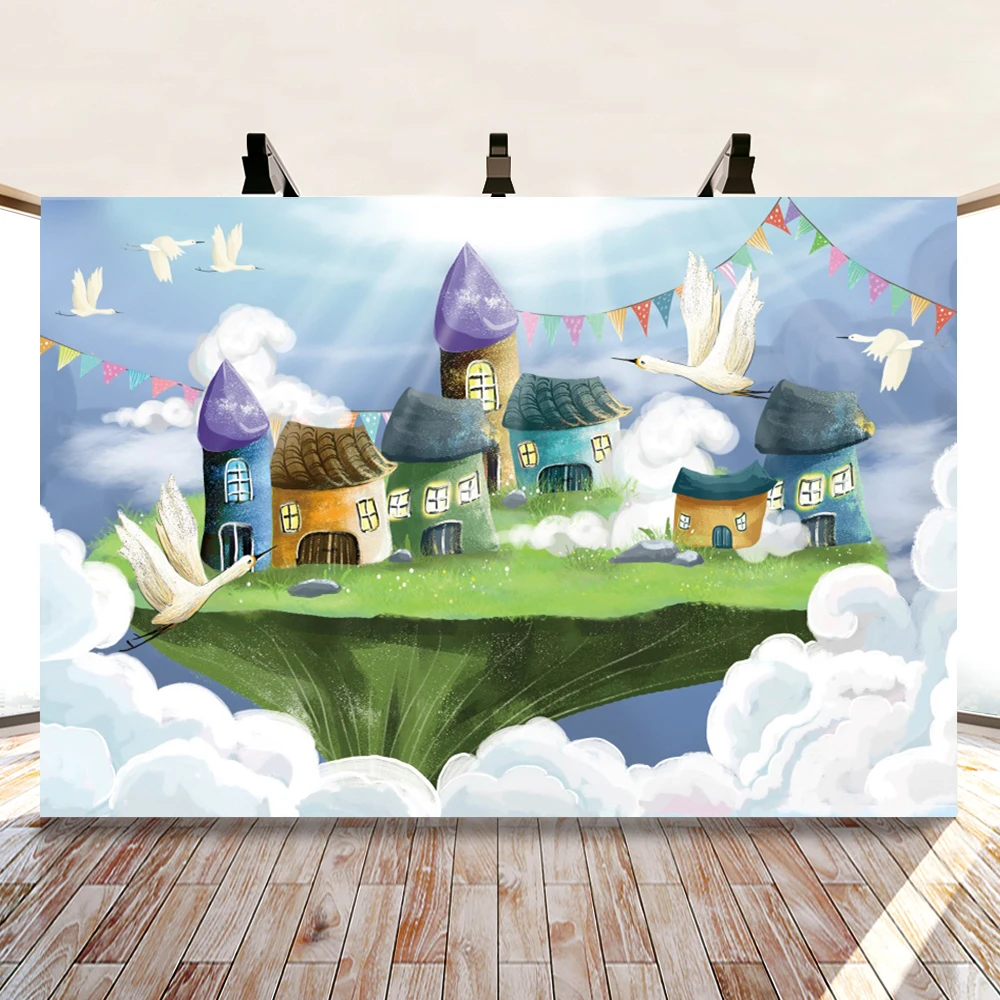 Персонализированный фон для фотосъемки Yeele с изображением дома солнечных