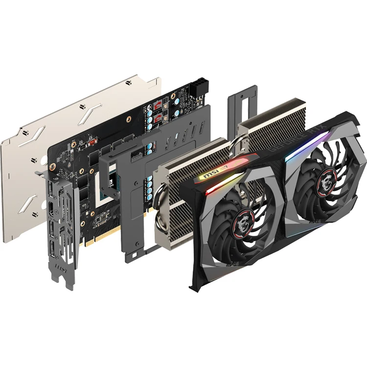 

MSI NVIDIA RTX 2060 SUPER Gaming X Dragon 8G GDDR6 Gaming Graphics Card with 16xPCI Express 3.0 Interface