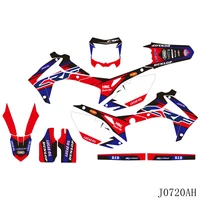 full graphics decals stickers motorcycle background custom number name for honda crf 450 r crf450 r 2013 2014 2015 2016