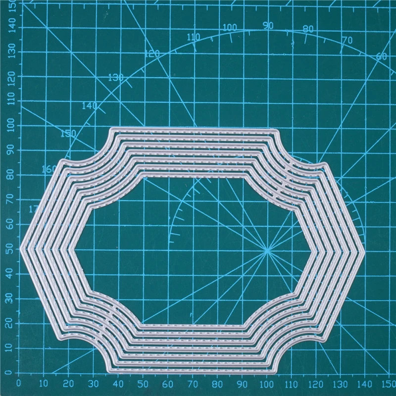 

InLoveArts Layer Frame Metal Cutting Dies Craft Card Making Border Background Die Mold Stencil For DIY Scrapbook Embossing Decor