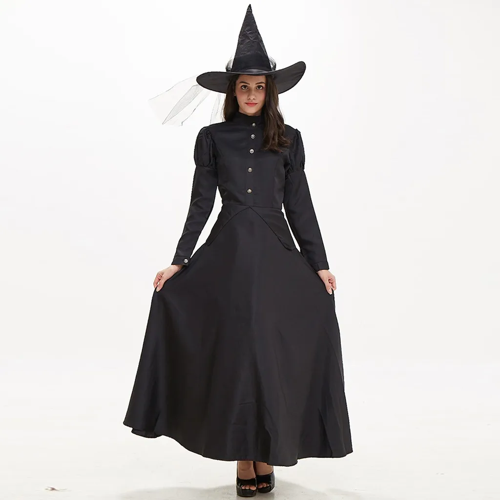 Хэллоуин викторианский костюм платье косплей костюмы модная одежда ведьмы