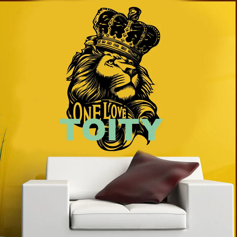 29 дизайнов Боб Марли регги раста Лев Сион плакат One Love Виниловая наклейка для стены Искусство дома комнаты декоративная Фреска