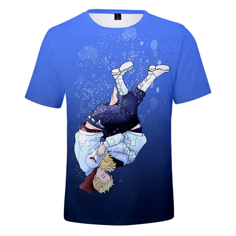 

Anime Tokyo Revengers T Shirt Draken Harajuku Mikey Short-sleeve Male T-shirt Unisex