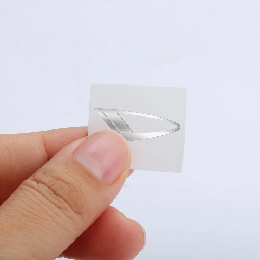 10pcs 3D Car Styling Interior Nickel Stickers Badges Auto Decoration For Audi S line A3 8p 8v 8l A4 b8 b6 b9 A6 c7 A5 Q5 Q3 A1 - купить по