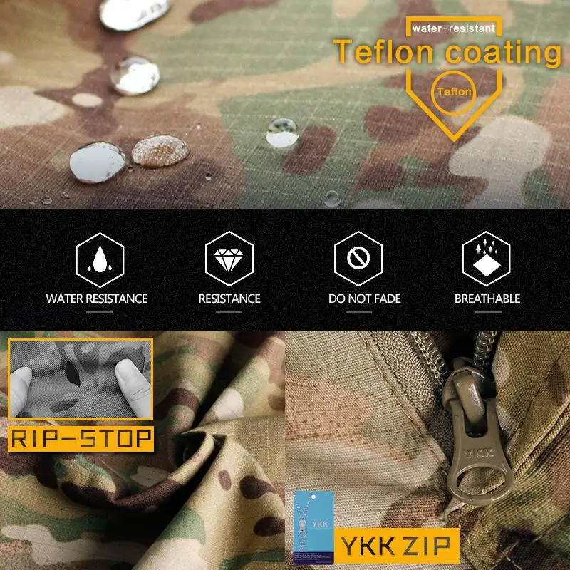 Охотничья одежда IDOGEAR камуфляжная Униформа Gen 3 тактическая Боевая искусственная