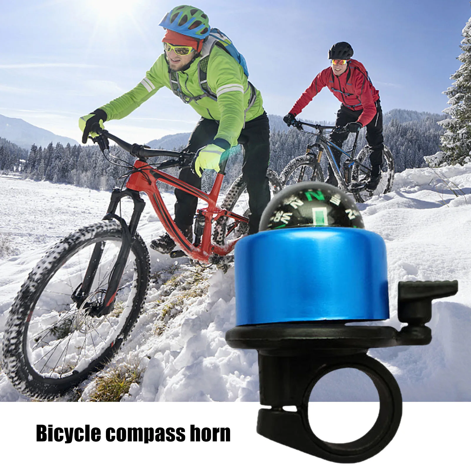 Горный звонок с четким ретро-звуком велосипедный мини-звонок для горного