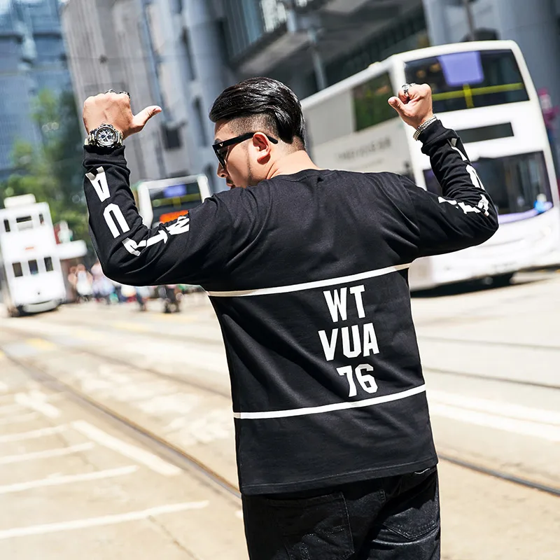t19628 Осень, 5XL, 6XL, 7XL размера плюс, GXXH, брендовая Футболка с принтом, Мужская забавная футболка с круглым вырезом, уличная Мужская одежда, больше размера, d, Мужская футболка - Цвет: t19628