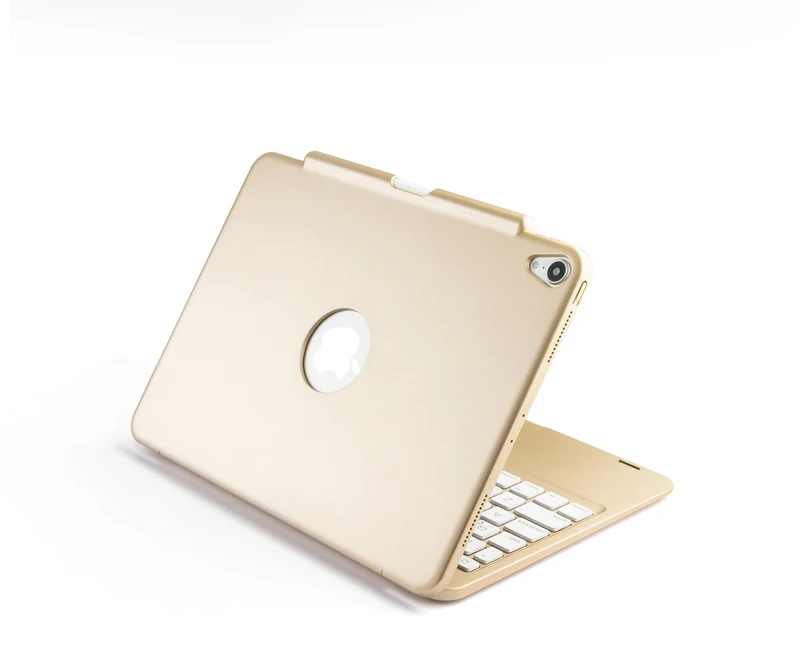 [Новинка] синяя зубная лапка Беспроводная клавиатура-чехол для iPad pro 11 дюймов, Премиум жесткий чехол+ 7 цветов подсветка+ умный сон/Wakeup