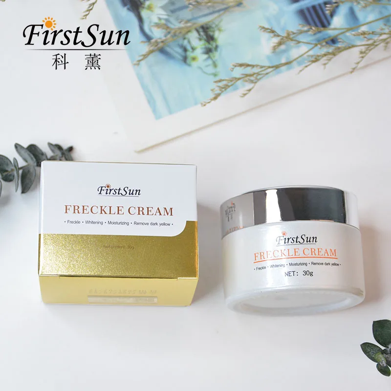 Крем для лица светящийся Веснушка отбеливающий крем веснушки загар бляшки уход