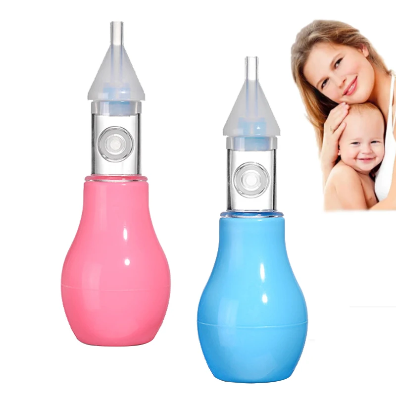 

Infant Silicone Nasal Aspirator Pump Type Neonatal Cold Nasal Mucus Cleaner Antibackflow Baby Nasal Aspirator Safe and Non-toxic