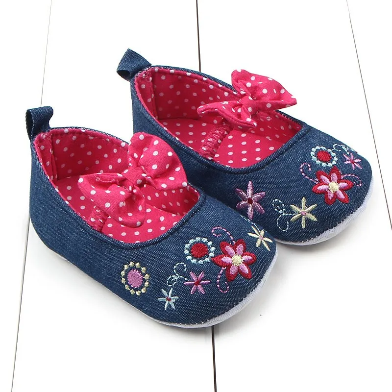 0-12 м обувь принцессы для новорождённых младенцев и девочек малышей с мягкой