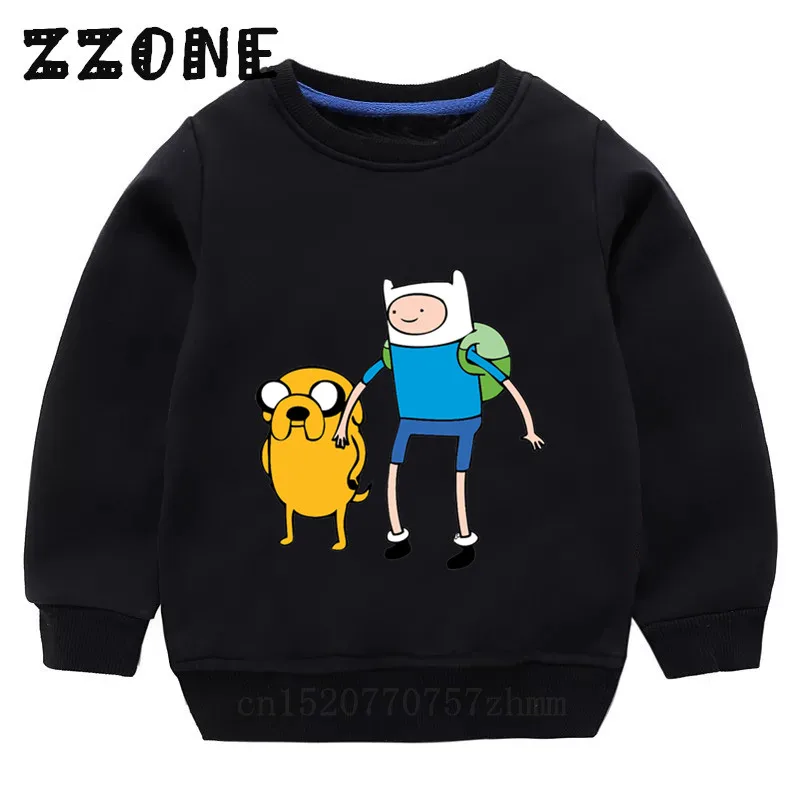 Детские толстовки Большие свитшоты детский хлопковый пуловер топы для девочек и