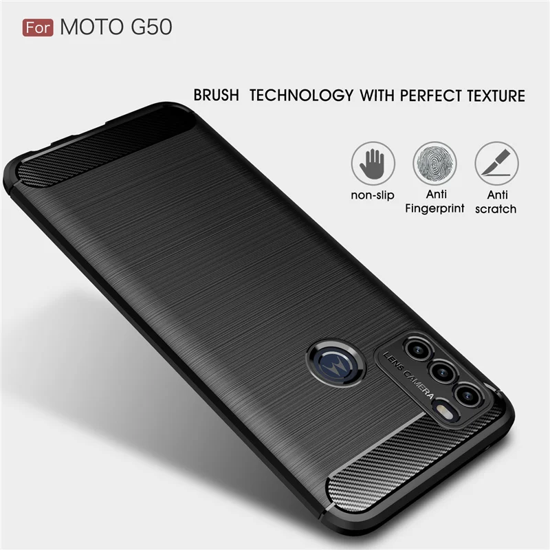 For Cover Motoroal Moto G50 Case For Moto G50 Cover Shockproof Phone TPU Bumper For Fundas Moto G10 G30 G60 G100 Edge S G50 Case