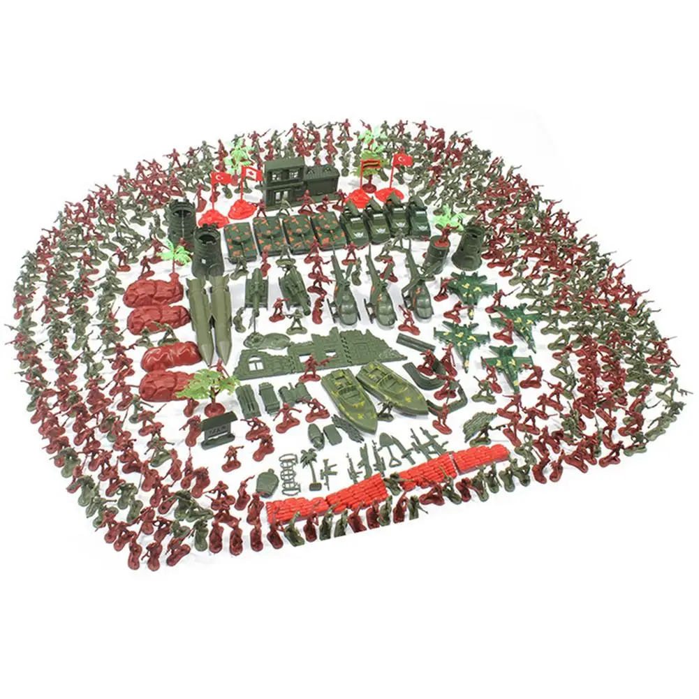 

Набор армейских фигурок, модернизированные армейские фигурки, модель, игрушки, полный комплект, мини армейские мужские игрушки, наборы с ка...