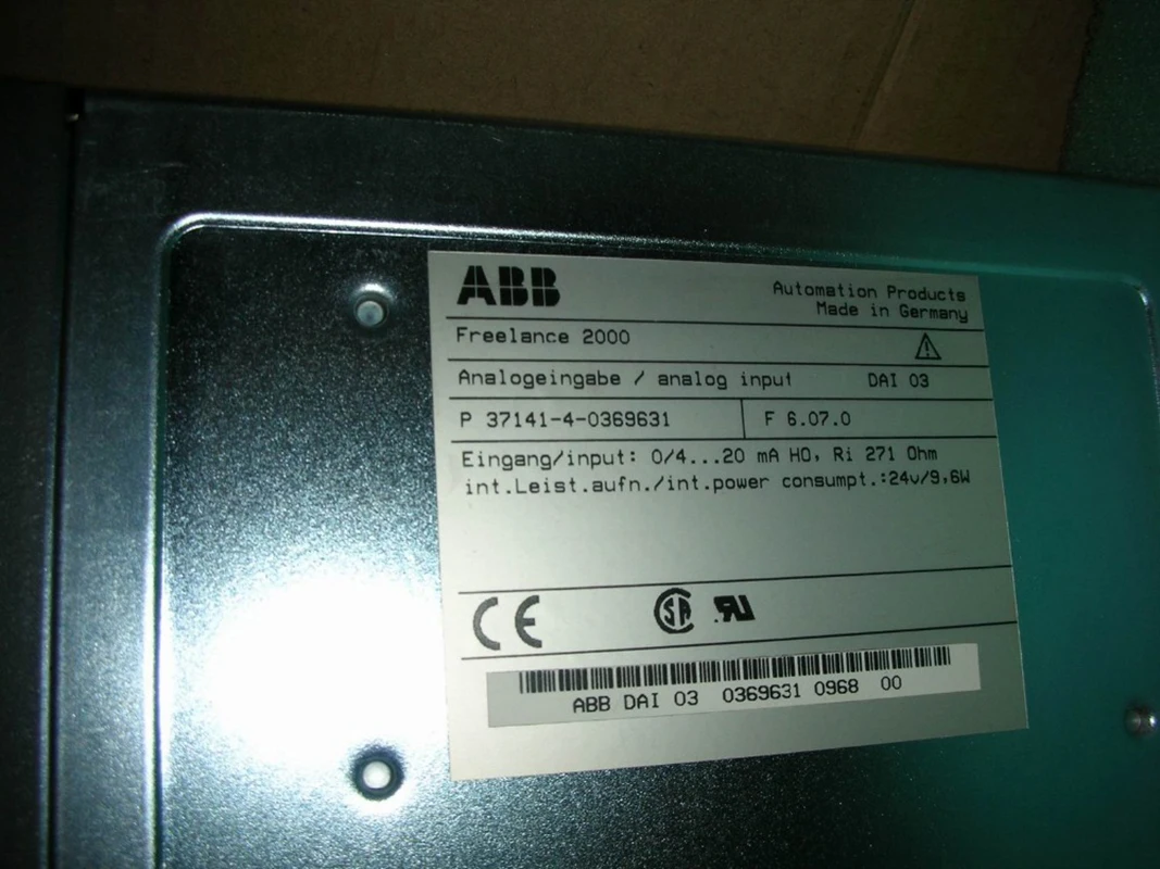 

DAI03 Hartmann & Braun ABB Freelance 2000 Module New In Box