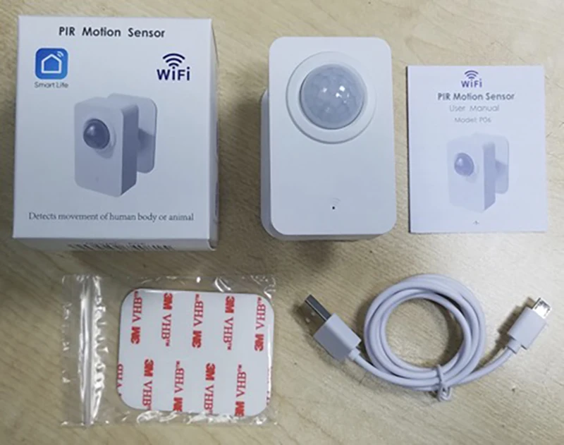 Датчик движения Tuya с Wi-Fi умный инфракрасный детектор управление через приложение