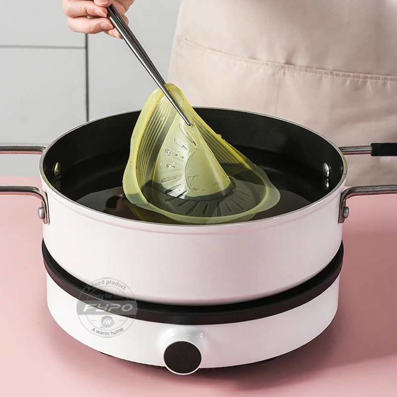 

6 Pcs Fruit Silicone Cover Lid Fresh-keeping Silicone Stretch Lids Microwave cover For Food fruit Dish Kitchen Accessories