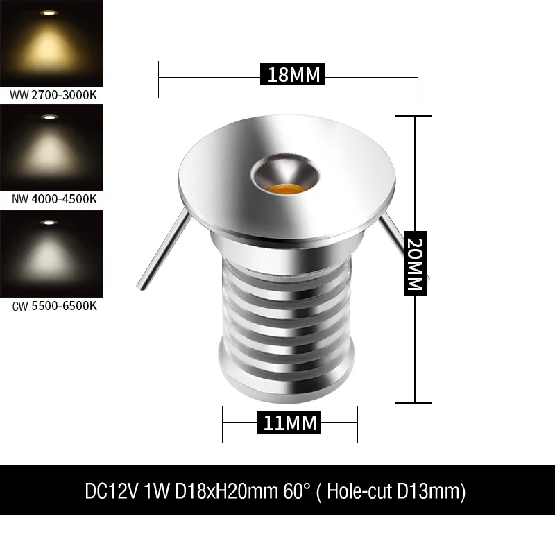 Супермини освещение на потолок 12 в 1 Вт разноцветный светодиодный декоративный