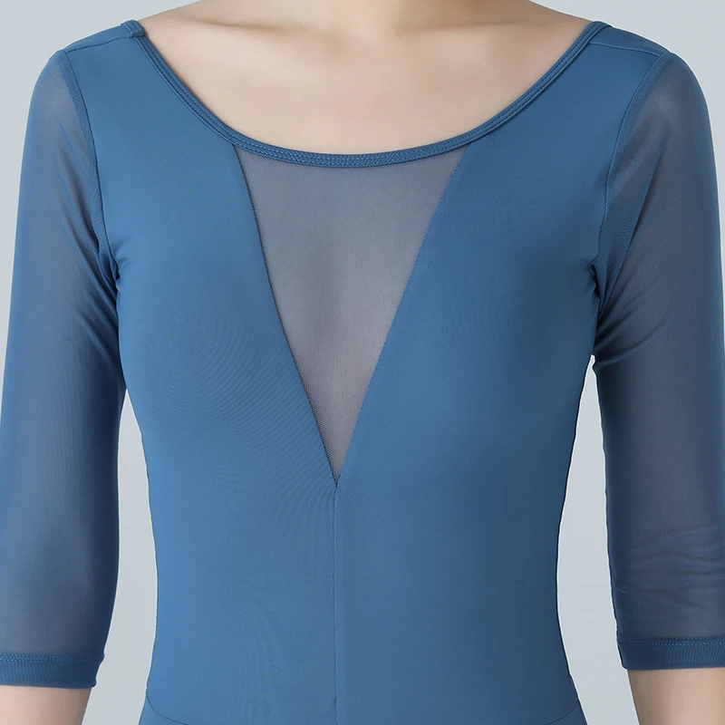 Женское балетное трико с рукавами до локтя цвет в ассортименте|Балет| |