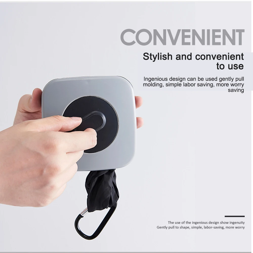 Портативная складная сумка для покупок унисекс вместительная нейлоновая