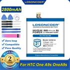 100% Оригинальный аккумулятор LOSONCOER 2800 мАч B2PWD100 для HTC One A9s OneA9s LTE O TD-LTE 35H00259-00M аккумулятор