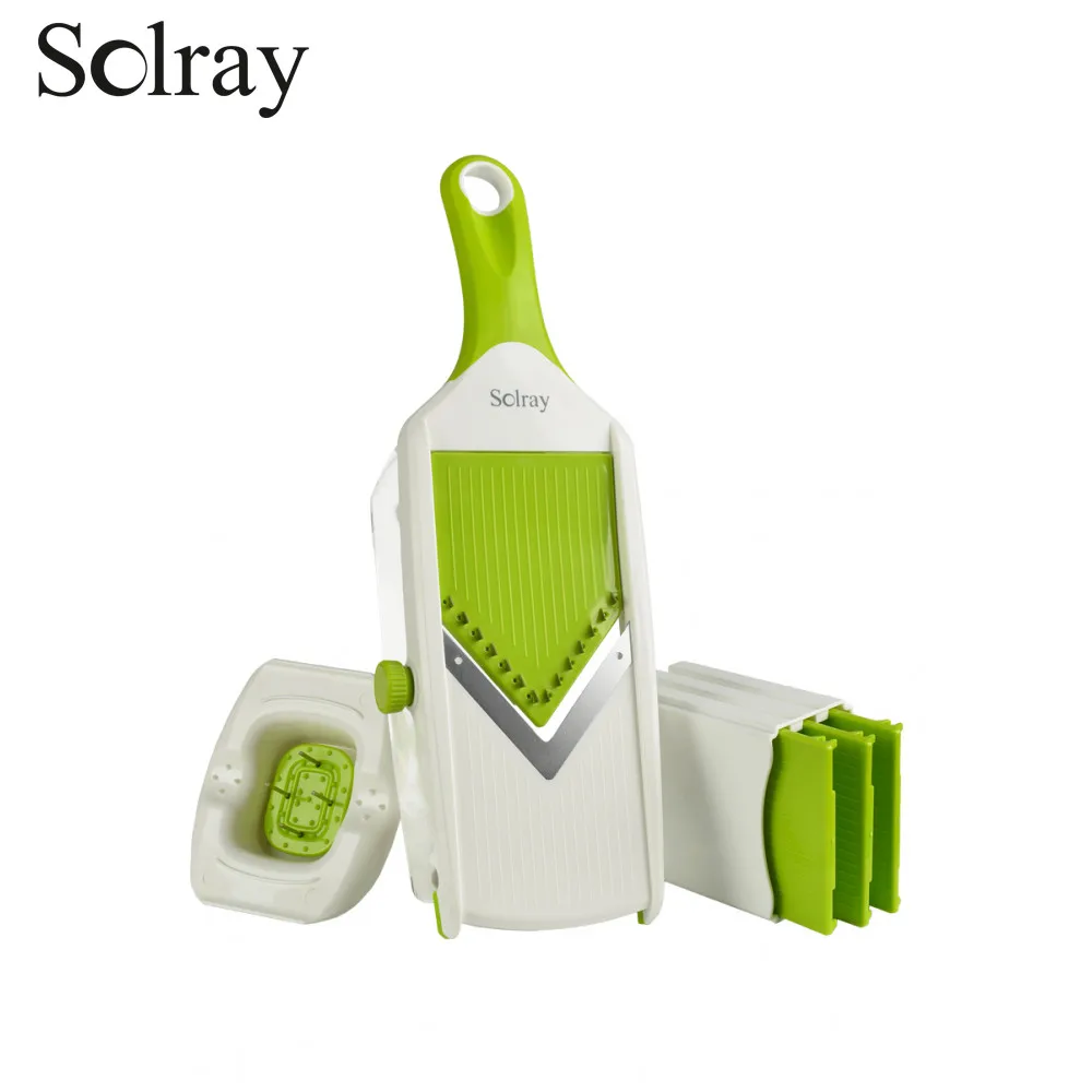 Fruit & Vegetable Tools Solray #818 MDL23 tool slicer Shredder multifunctional cutter cheese removable attachments shredding grinding crushing