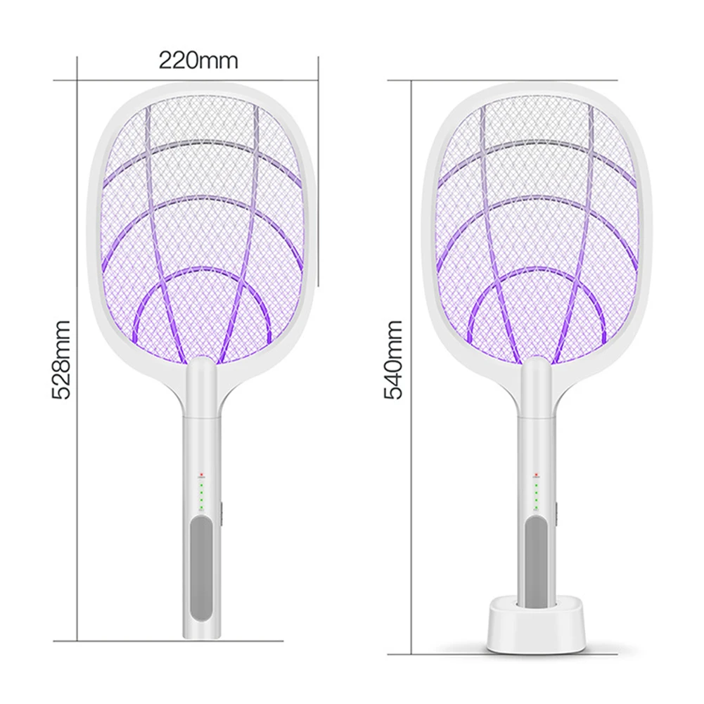 

Handheld Home Electric Fly Mosquito Swatter Racket Bug Racket Insects Killer Home Garden Pest Bug Anti Mosquito Fly Trap Lamp