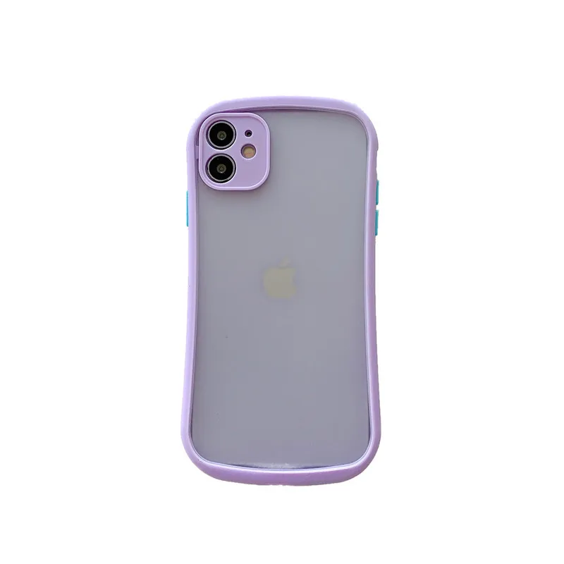 

Pure color skin feel small waist mobile phone case for iPhone11 Pro Max X XR XSMax 8 7PluS anti-drop protective back cover Best