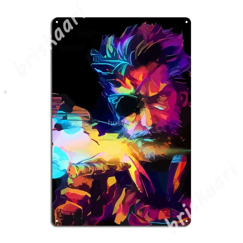 

Neon One Metal Signs Wall Mural pub Garage Design Mural Painting Tin sign Posters