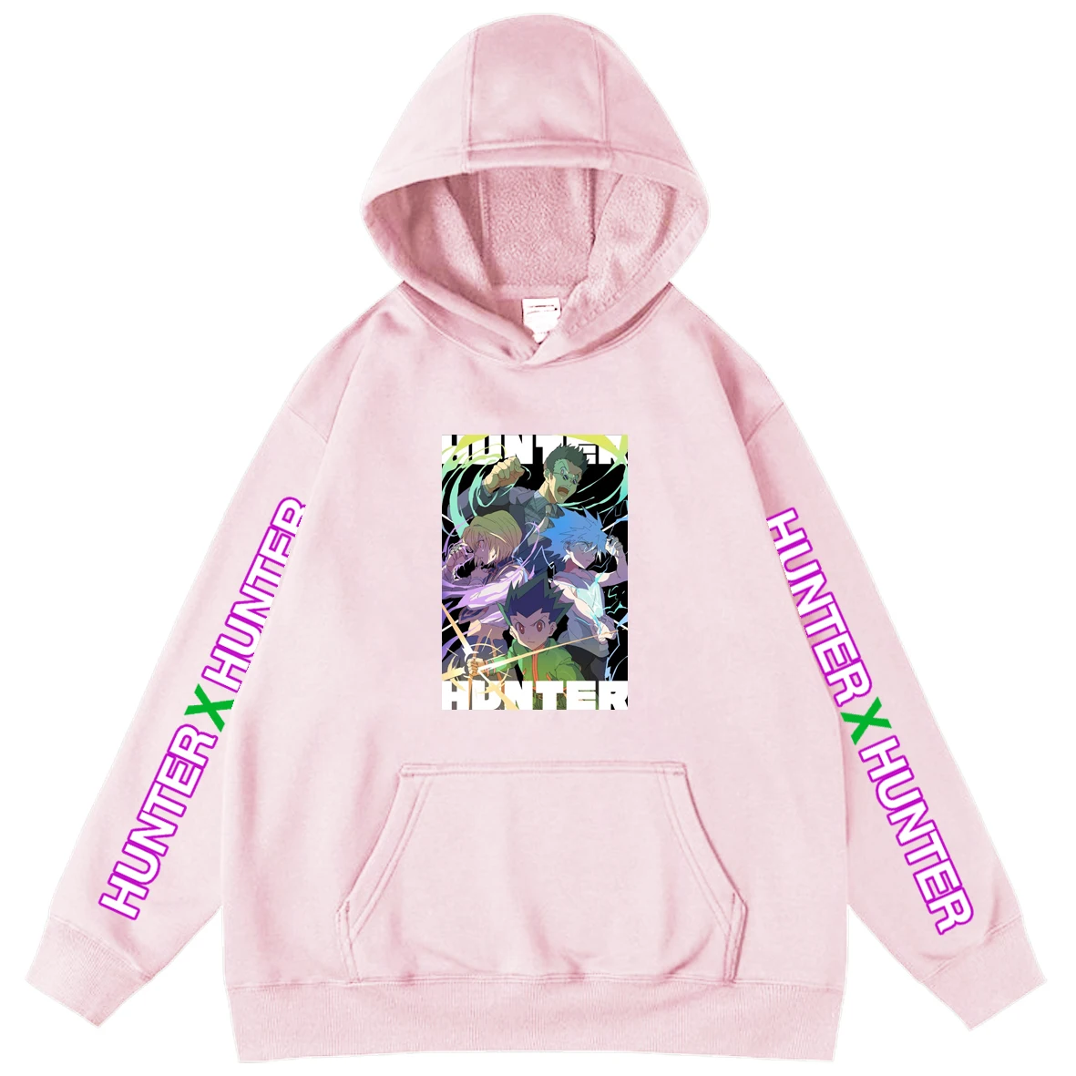 

Anime HUNTERxHUNTER Hoodies Boy Teen Hooded Hoody Long Sleeve Pullover Tops Hot Sale Men's Casual Hoodies Oversized Sweatshirts