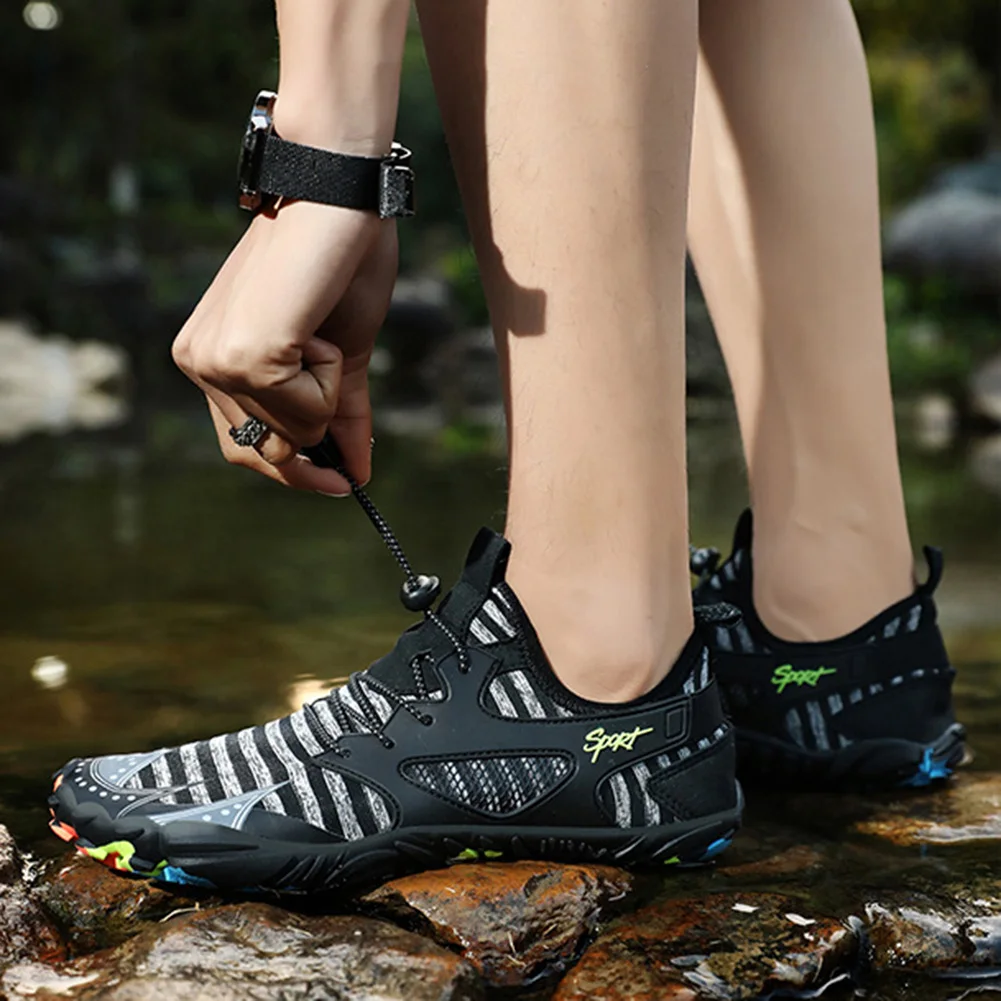 

Men Quick Dry Water Shoes Summer Aqua Shoes For Men Beach Slippers Male Barefoot Shoes Seaside Socks Swimming Sandals Men