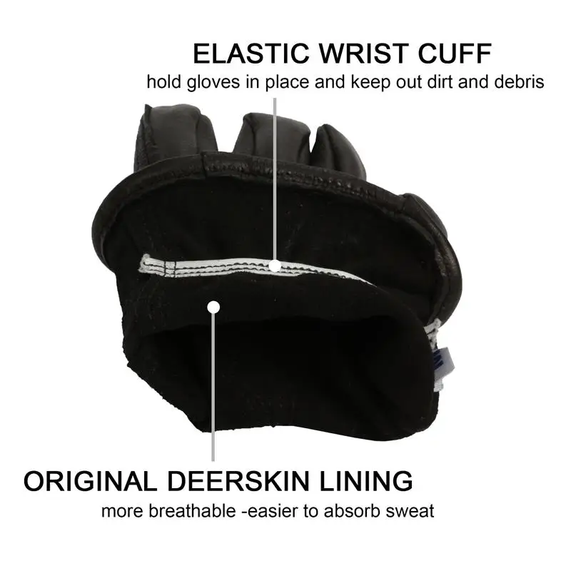 Перчатки OZERO для садоводства из оленьей кожи перчатки фермерских работ во дворе