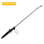 Пистолет для мойки автомобиля, пенораспылитель для шлангов моек высокого давления из нержавеющей стали, регулируемая насадка для очистки кондиционеров