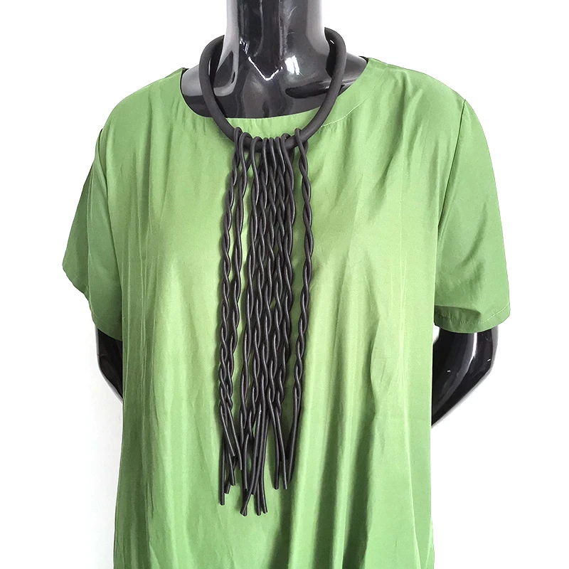 Женское плетеное ожерелье YD & YDBZ длинные цепочки ручной работы с подвесками