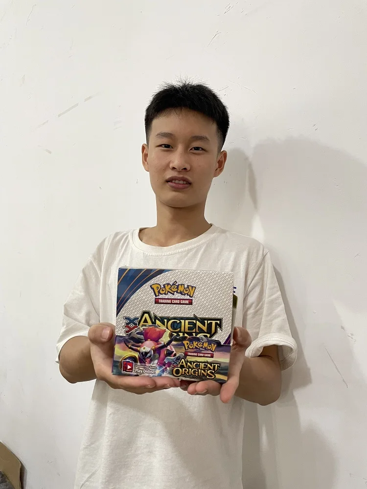 

324Pcs/box All series Pokemon Cards XY Sun & Moon Sword & Shield Evolution Shining Fates 36 Pack Booster Box Collection Toys
