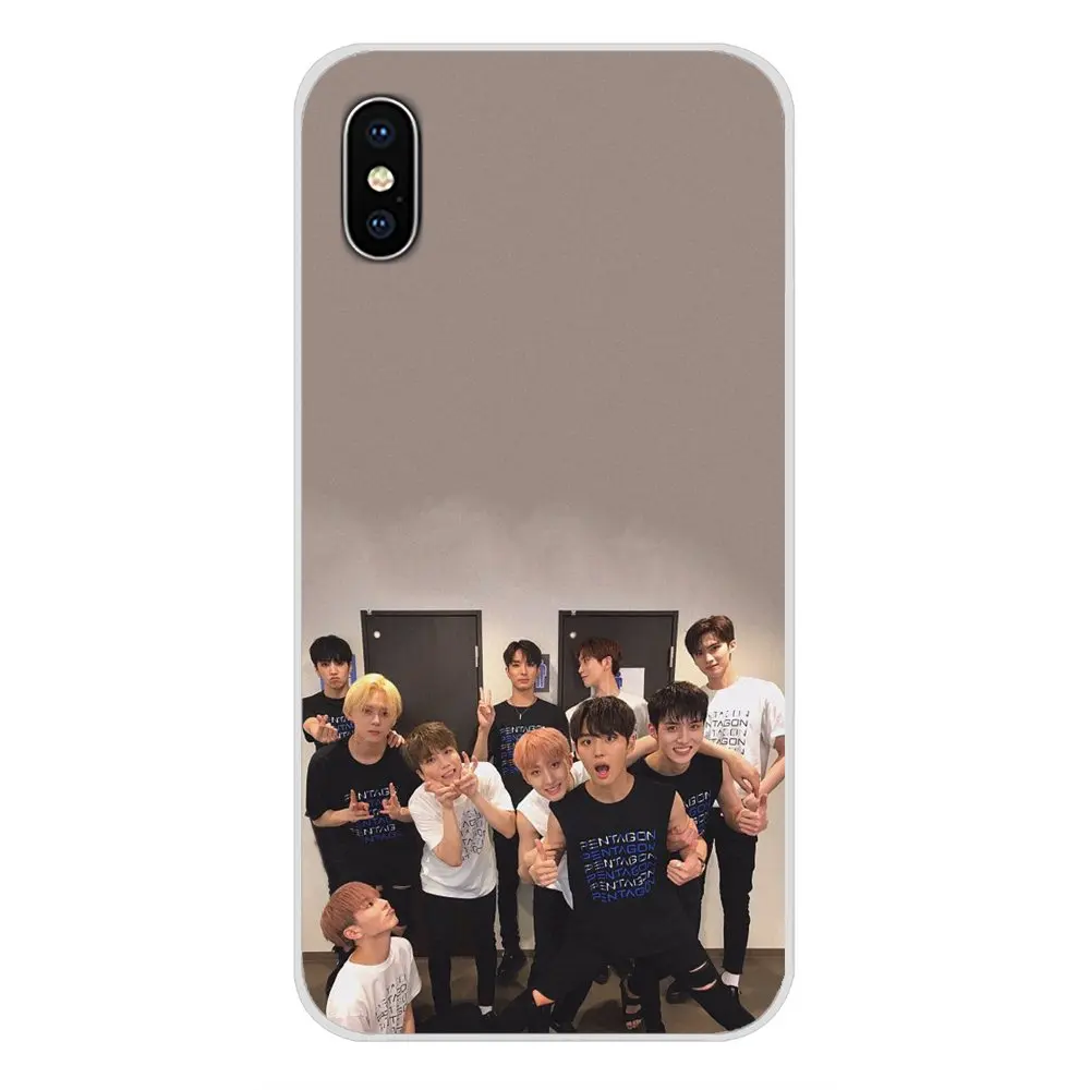 Pentagon kpop корейский группа мальчиков для Huawei Nova 2 3 2i 3i Y6 Y7 Y9 Prime Pro GR3 GR5 2017 2018 2019 Y5II Y6II