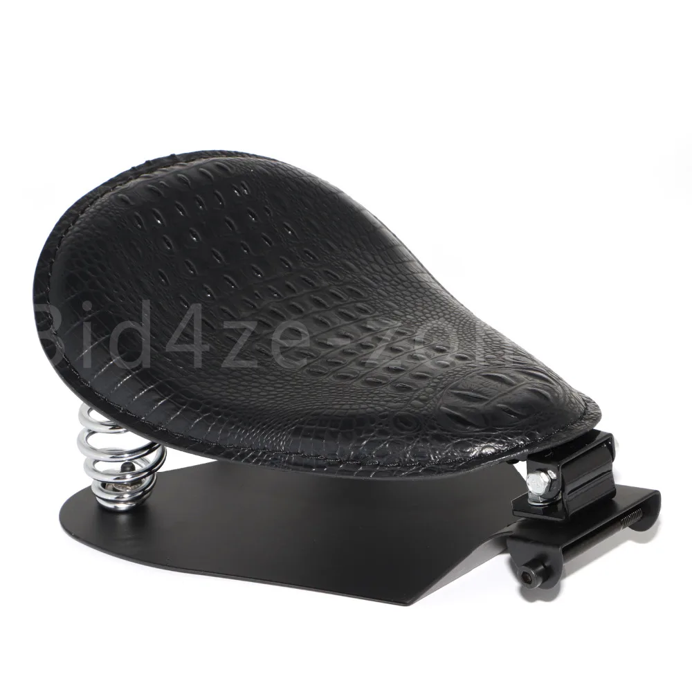 Мотоцикл Аллигатор Solo Seat Baseplate &amp 3 &quotпружины Кронштейн монтажный комплект для