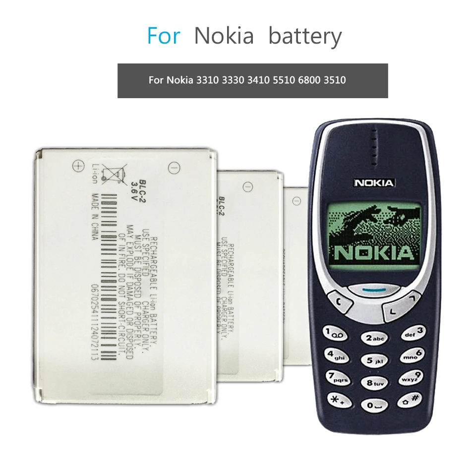 Батарея BL 5C/4C/5B/4S BLC 2 BLB BP 4L BN 01/02 BV 5S HE342 HE363 HE377 HE376 для Nokia X X2 + X6 X7 X71 XL 2610 2700 6260
