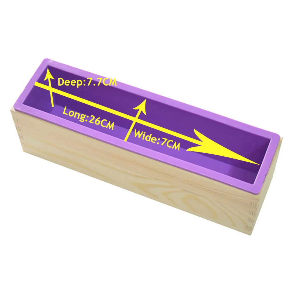 Прямоугольная силиконовая форма для мыла DIY ручная работа инструменты выпечки